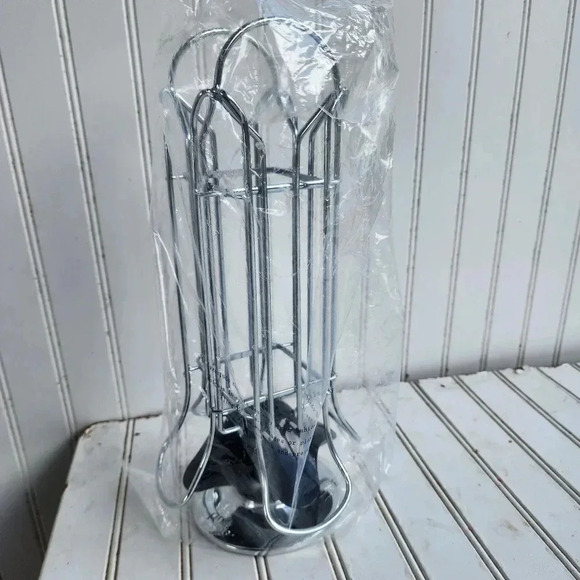 New Prepara Vertuoso Pod Storage Carousel Chrome Black no box - Picture 8 of 8